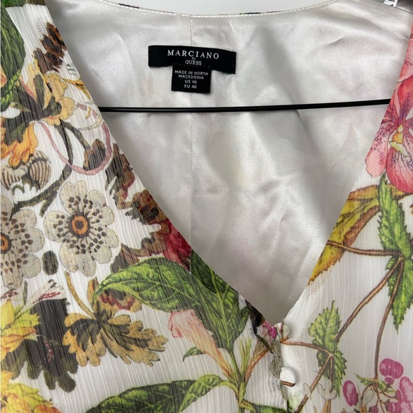 Marciano Botanical Print Blouse - Size L - Picture 9 of 9